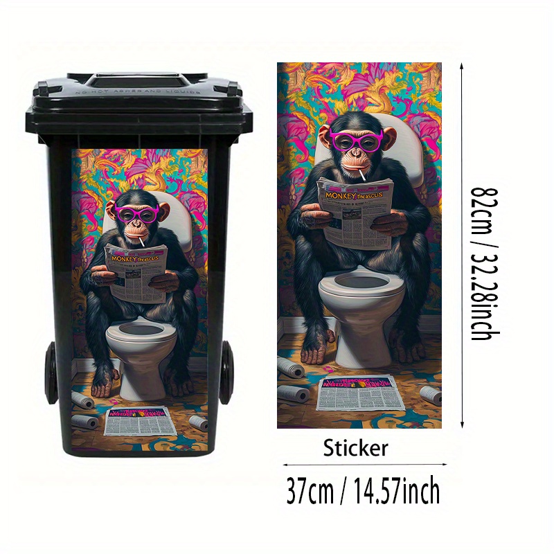 1 lustiger Tarsier-Mülleimer-A – Home Bathroom Trash Can Bewertung und Preis