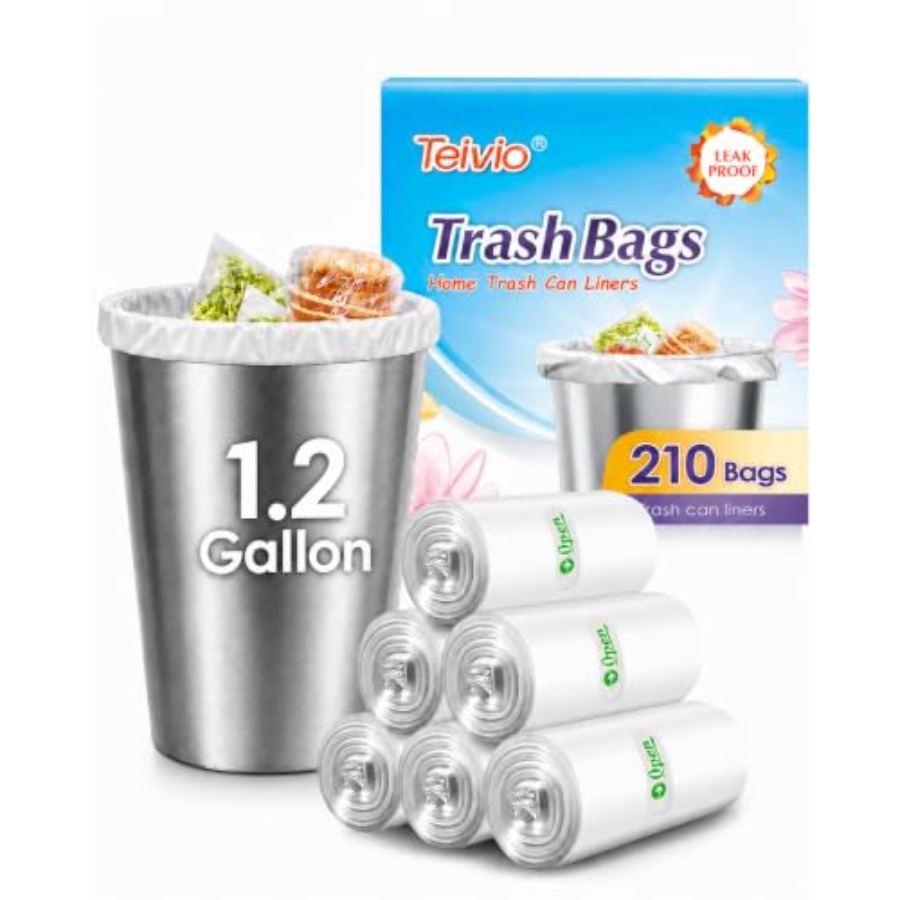 1,2 Gallonen 210 Stück Starke  – Home Bathroom Trash Can Bewertung und Preis