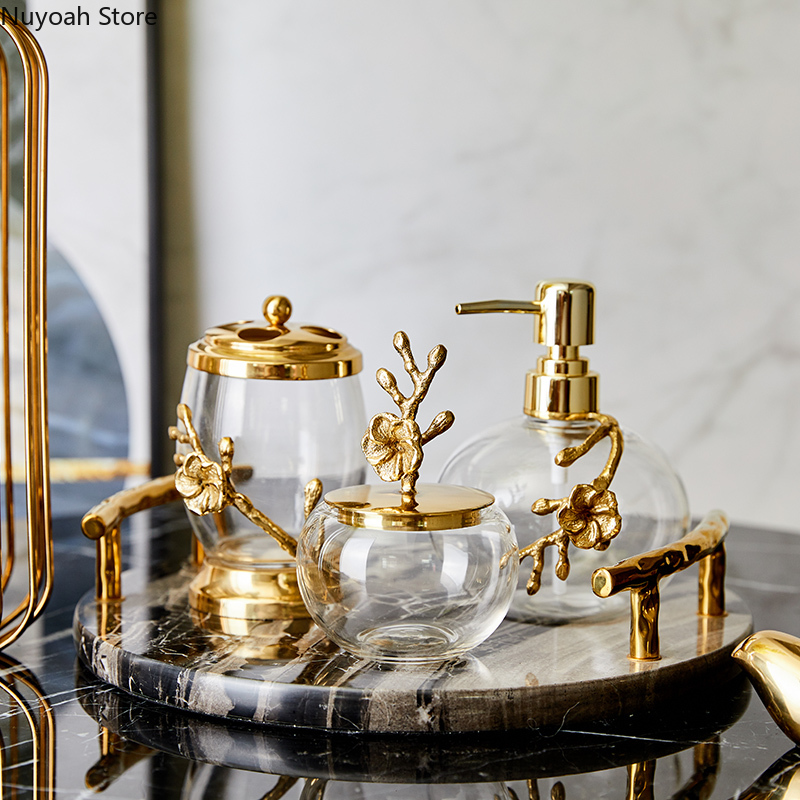 Licht Luxus Bad Zubehör Messin – Zara Home Bathroom Bewertung und Preis