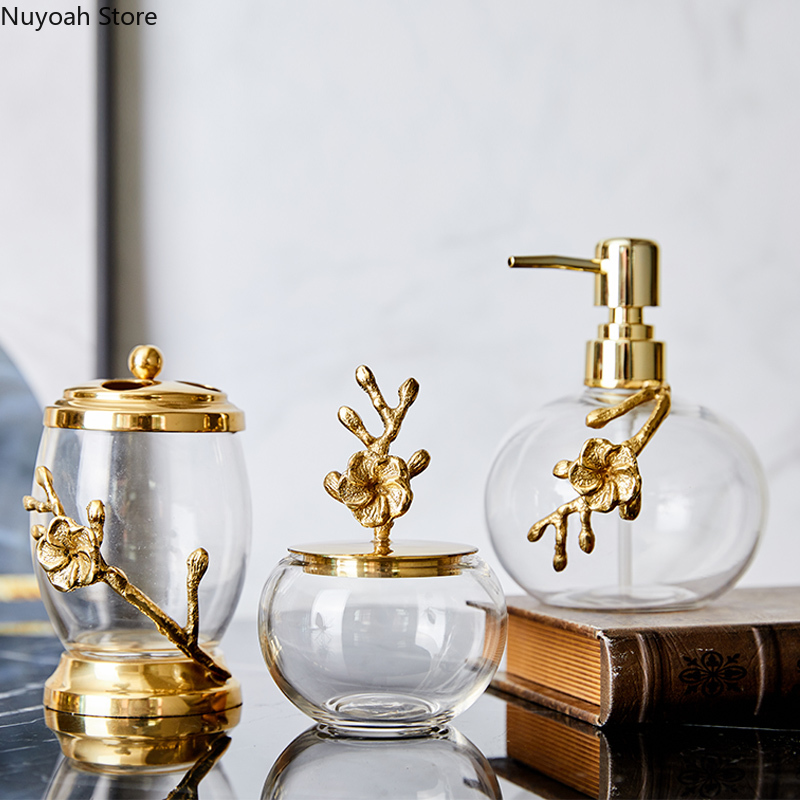 Licht Luxus Bad Zubehör Messin – Zara Home Bathroom Bewertung und Preis