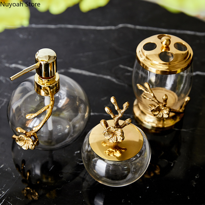 Licht Luxus Bad Zubehör Messin – Zara Home Bathroom Bewertung und Preis