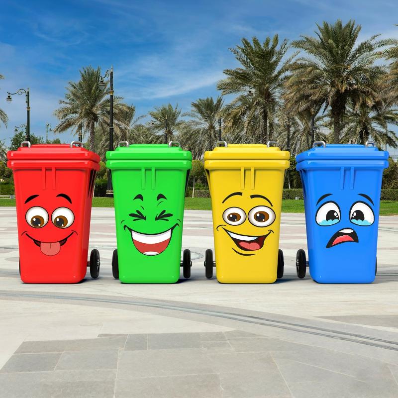4 Stück abnehmbare Mülleimer-A – Home Bathroom Trash Can Bewertung und Preis