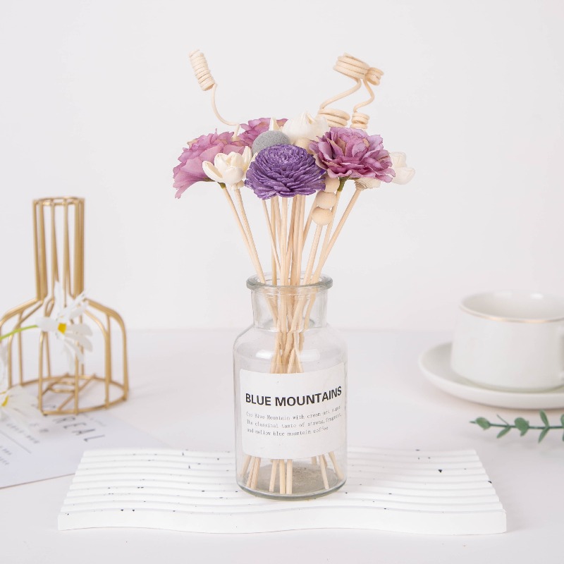 Rattanstäbchen und Sola-Blumen – Home One Bathroom Accessories Bewertung und Preis